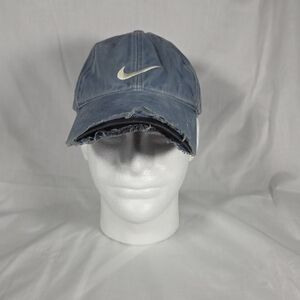 Nike Blue Distressed Hat